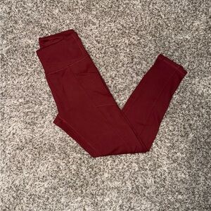 Balance Collection Red Leggings